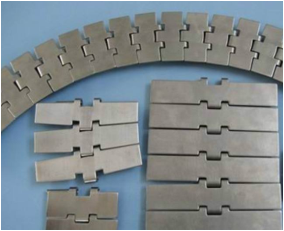 不銹鋼平板鏈附橡膠墊